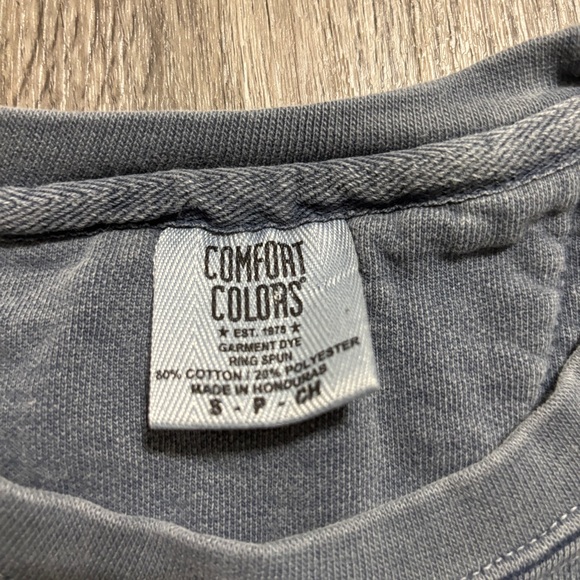 Comfort Colors Lobstah Maine Sweatshirt Gray Graphic Crewneck Size Small - Picture 3 of 11